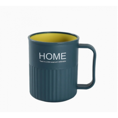 2XMouthwash Cup,Dual-Color Contrast,Stackable Design Saves Bathroom Space
